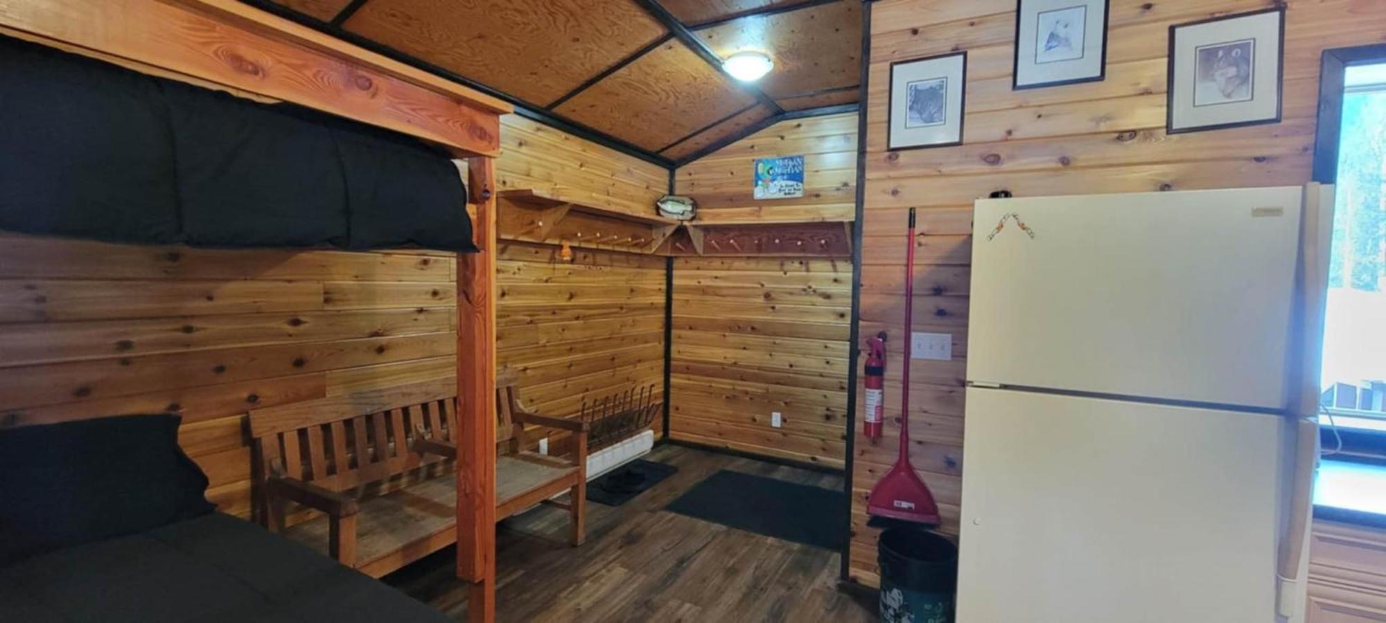 ホテル Bone Creek Wilderness Retreat ブルーリバー エクステリア 写真