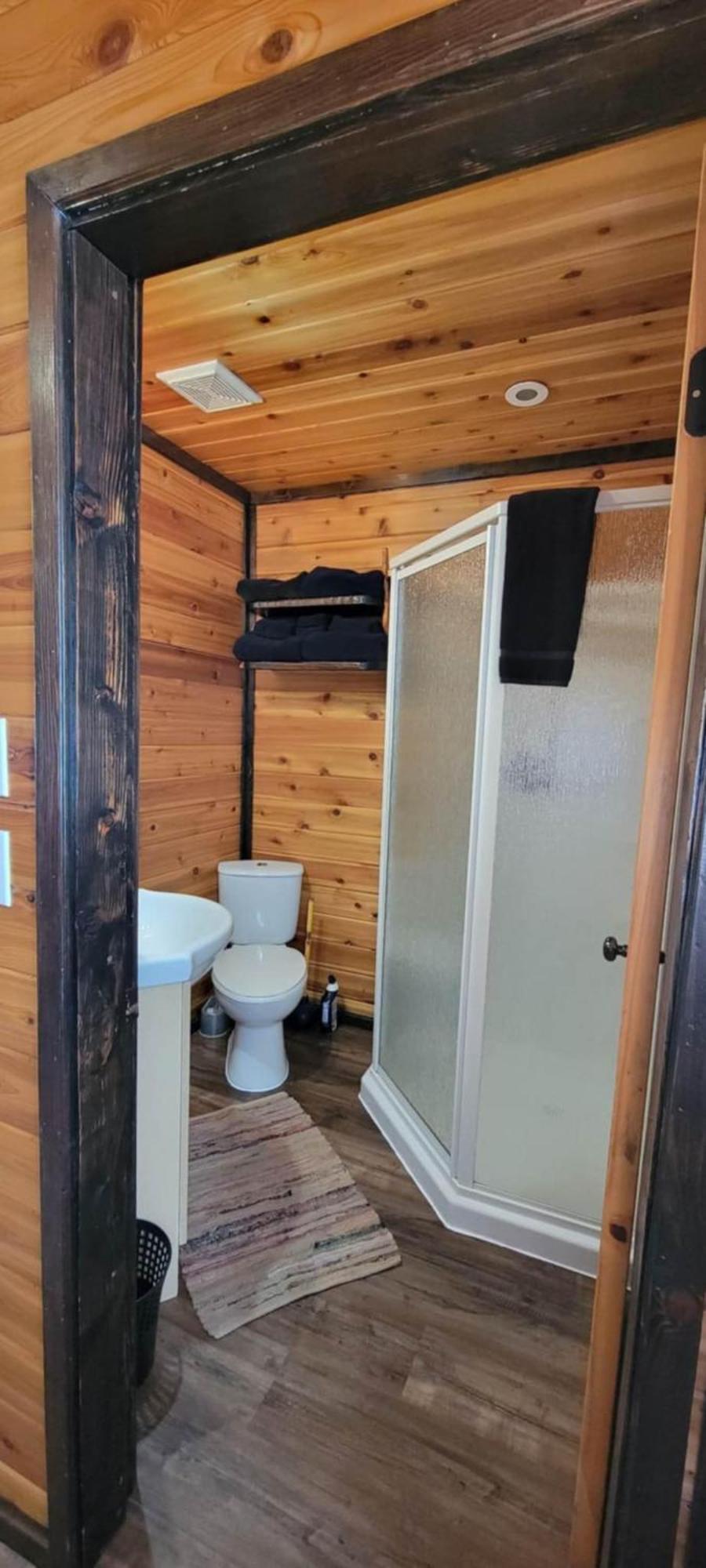 ホテル Bone Creek Wilderness Retreat ブルーリバー エクステリア 写真